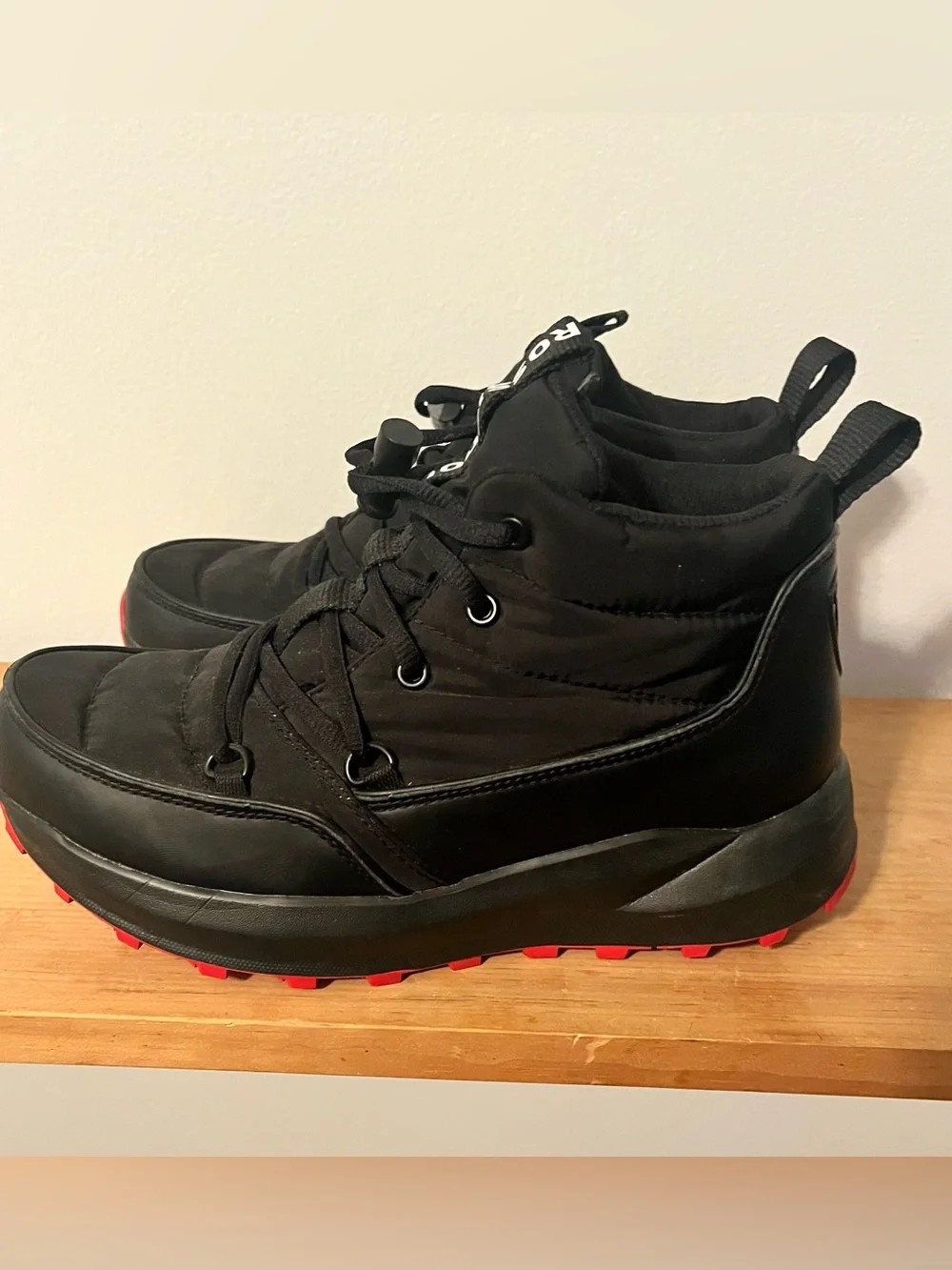 Rossignol Black with Red Accent Men's Waterproof Boots